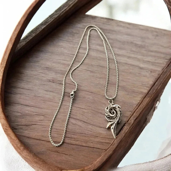 Bohemian Silver Plated Necklace - Picture 1 of 2